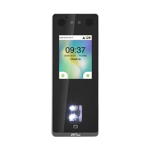 ZKTeco SenseFace 3A AI Based Facial Recognition & Multi-Biometric Access Control Terminal with Video Intercom Capability with Adapter (WiFi)